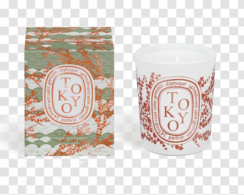 Diptyque Tokyo Candle Chanel Perfume - Incense Transparent PNG