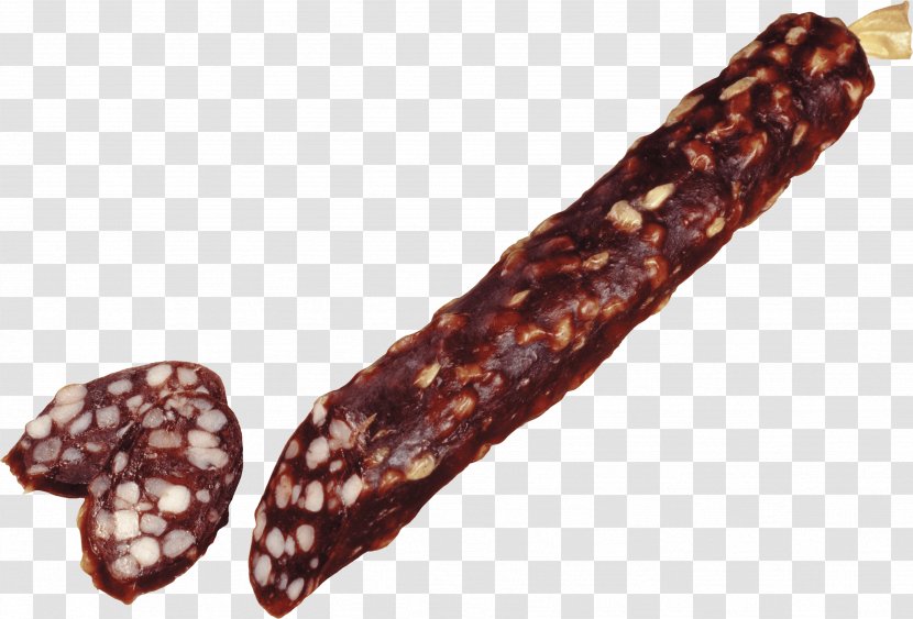 Salami Italian Cuisine Blood Sausage Hot Dog - Pork - Grilling Transparent PNG