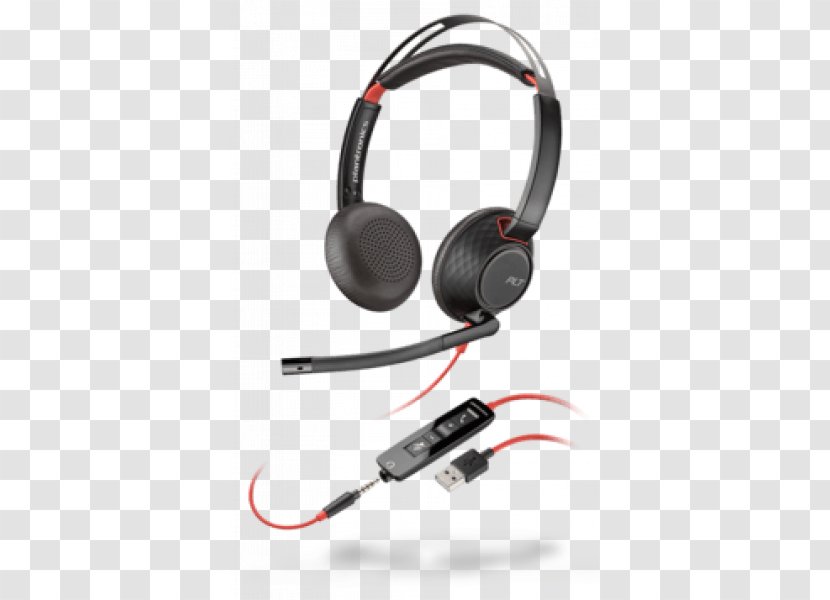 Plantronics Blackwire 5220 5200 Series USB Headset - Headphones Transparent PNG
