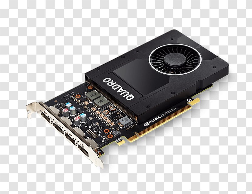 Graphics Cards & Video Adapters Nvidia Quadro GDDR5 SDRAM Processing Unit Pascal - Cuda Transparent PNG