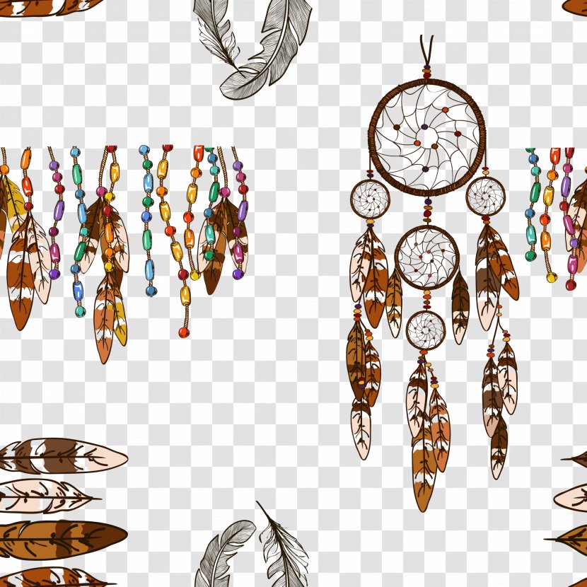 Dreamcatcher Indigenous Peoples Of The Americas Symbol Illustration - Native Americans In United States - Vector Floating Transparent PNG