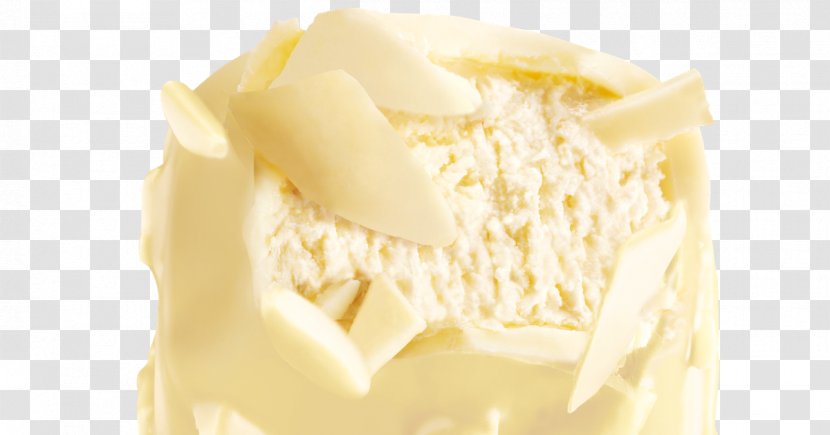 White Chocolate Ice Cream Magnum Flavor - Dairy Products - Almond Transparent PNG