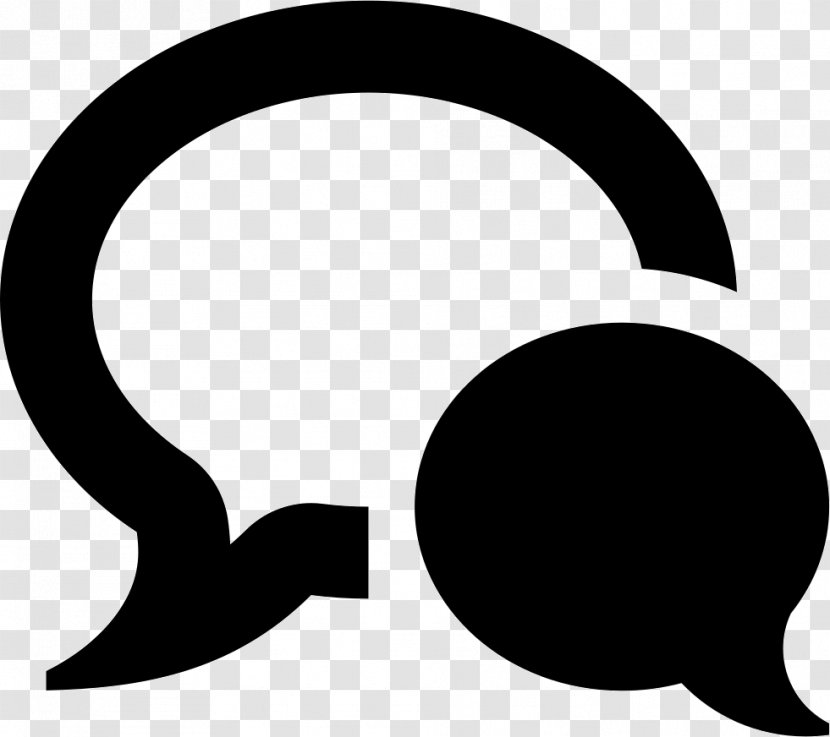 Internet Relay Chat - Online - Monochrome Transparent PNG