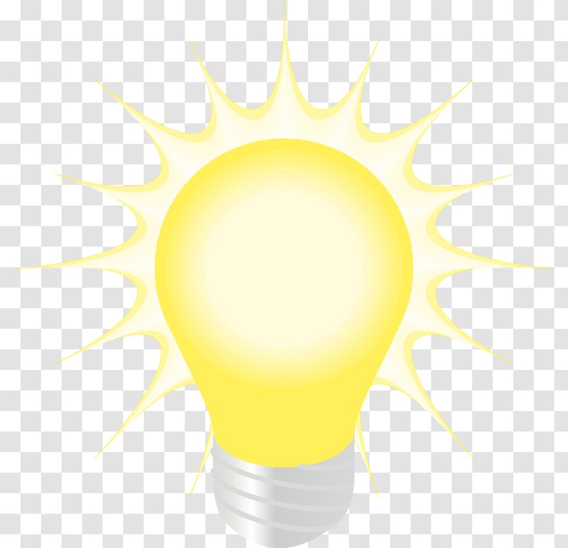 Incandescent Light Bulb Lamp Clip Art - Electricity - A Picture Of Transparent PNG
