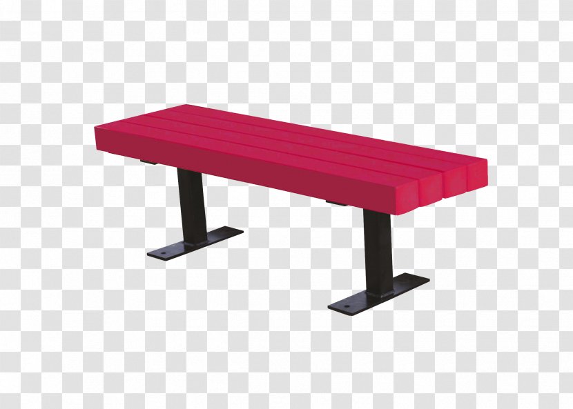 Bench Seat Plastic Lumber Table - Wood Transparent PNG