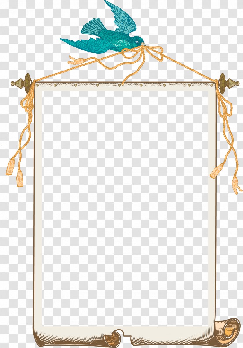 Picture Frames Clip Art - Bird - виньетка Transparent PNG