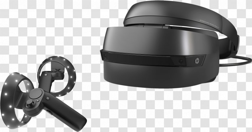 Virtual Reality Headset Dell Head-mounted Display Hewlett-Packard Windows Mixed - Microsoft - VR Transparent PNG
