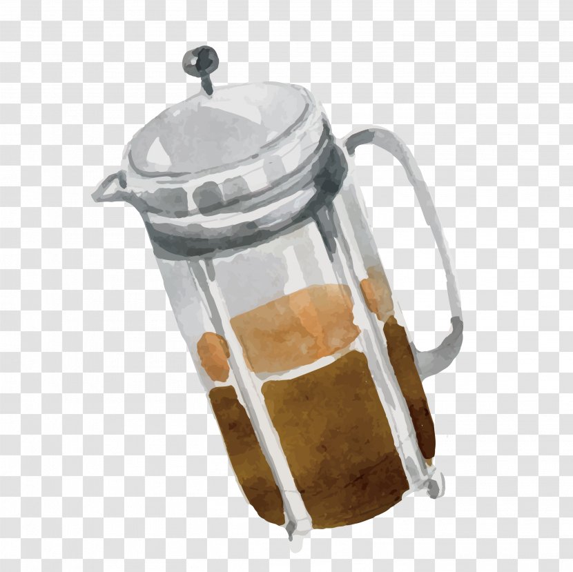 Coffeemaker Cafe - Teapot - Coffee Maker Transparent PNG