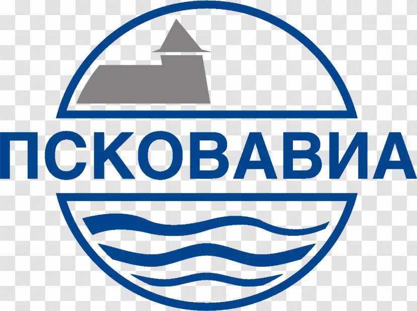 Logo Pskovavia Clip Art Organization - Blue Transparent PNG