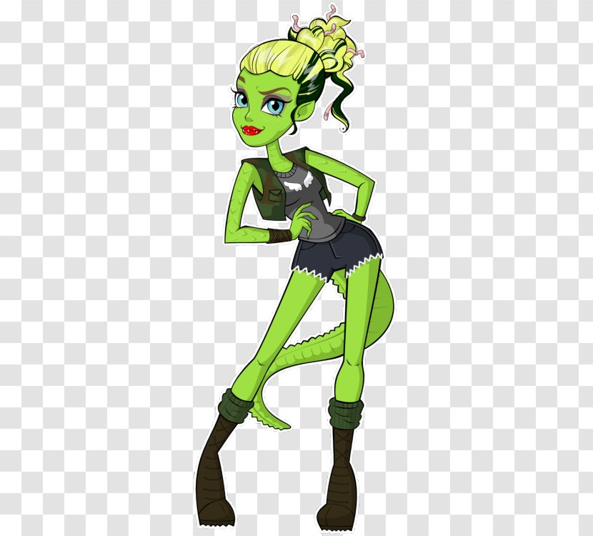 Monster High Doll Ghoul Toy - Supervillain - I'll Send You The Money Transparent PNG