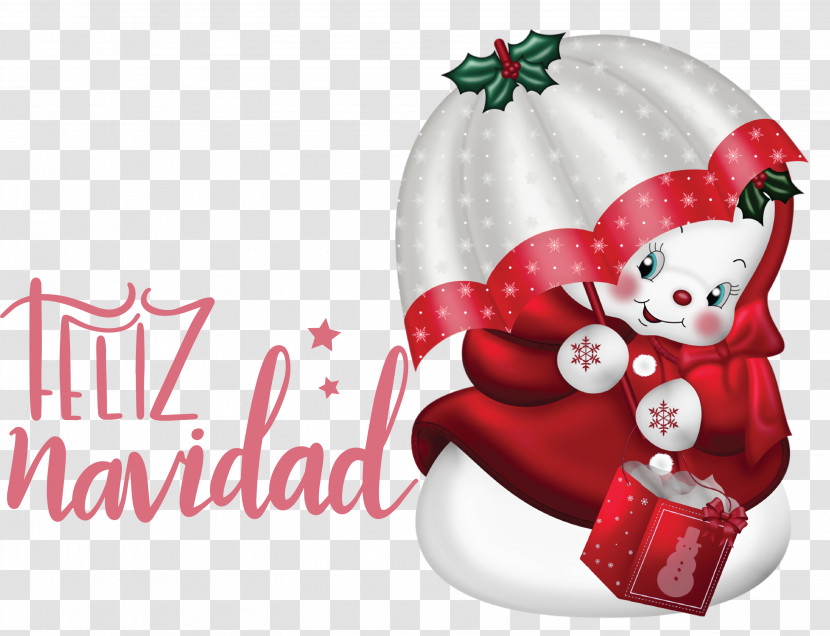 Feliz Navidad Merry Christmas Transparent PNG