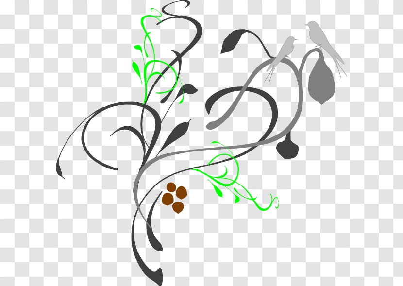 Vine Clip Art - Brand - Flower Transparent PNG