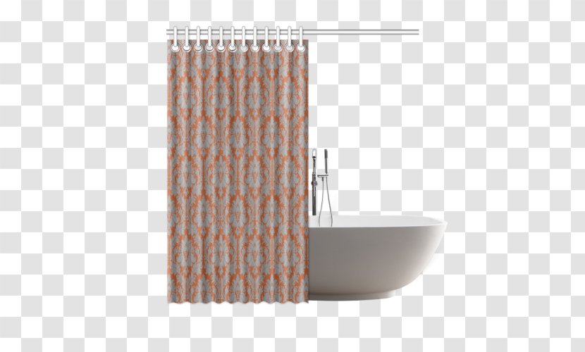 Curtain Douchegordijn Shower Bathroom Textile - Bathtub Transparent PNG