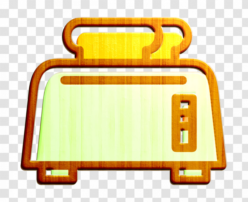 Linear Color Food Set Icon Toaster Icon Tools And Utensils Icon Transparent PNG
