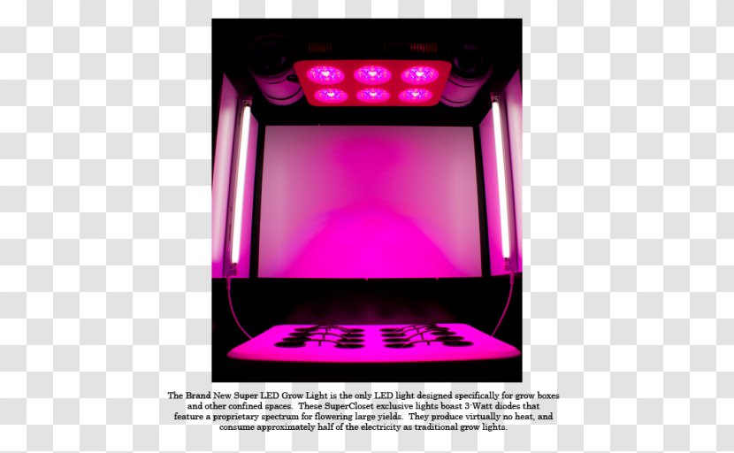 Light-emitting Diode Grow Box Light Lighting - Furniture Transparent PNG