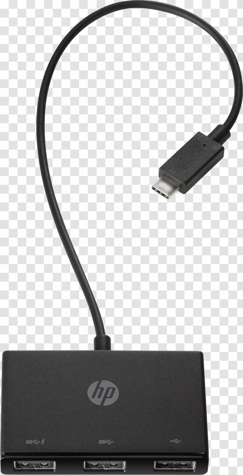 Hewlett-Packard Laptop USB-C USB Hub - Electronic Device - Hewlett-packard Transparent PNG