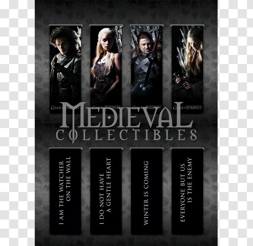 Advertising Bookmark Poster Brand - Game Of Thrones - Book Transparent PNG