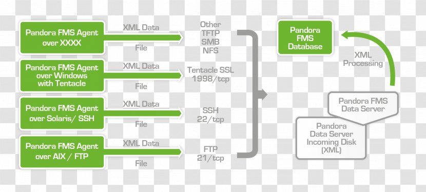 Pandora FMS Radio-frequency Identification Architecture Database Diagram - Access Control - Tag Transparent PNG