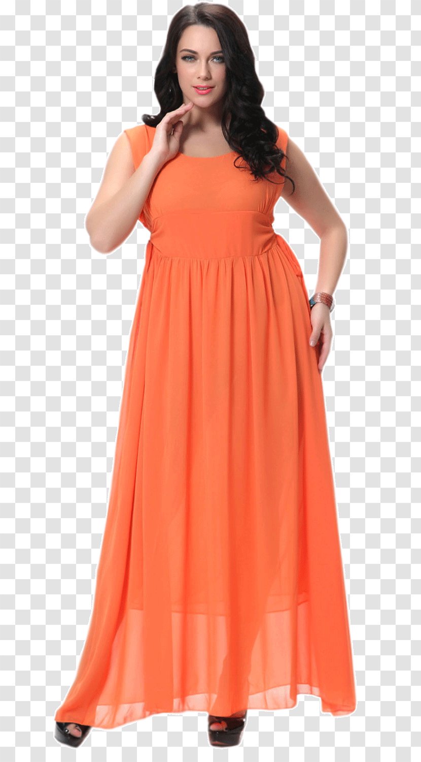 Wedding Dress Gown Clothing Orange - Nightclub Lights Transparent PNG