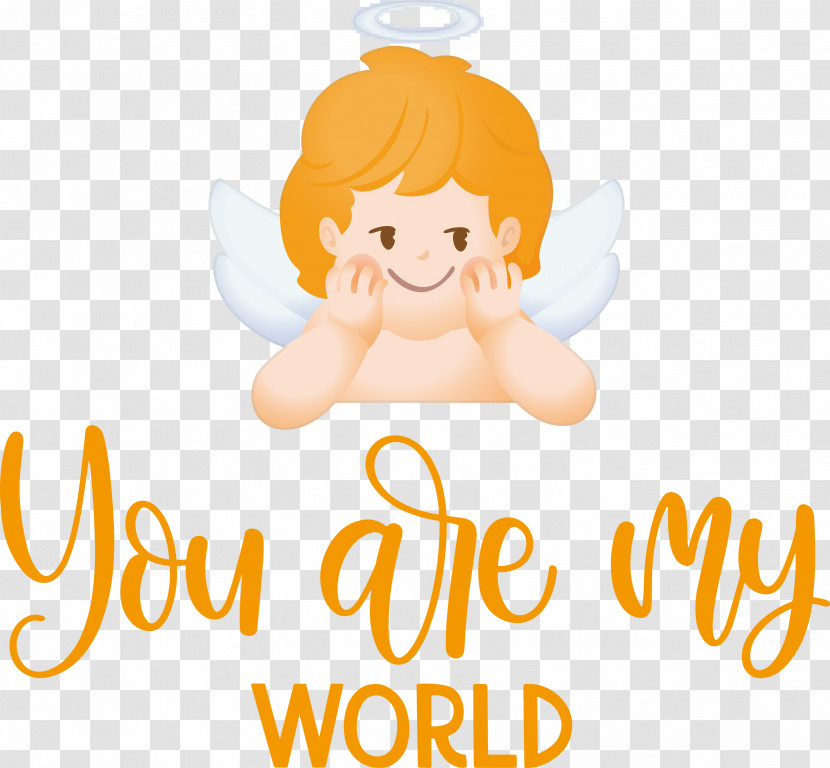 You Are My World Valentine Valentines Transparent PNG