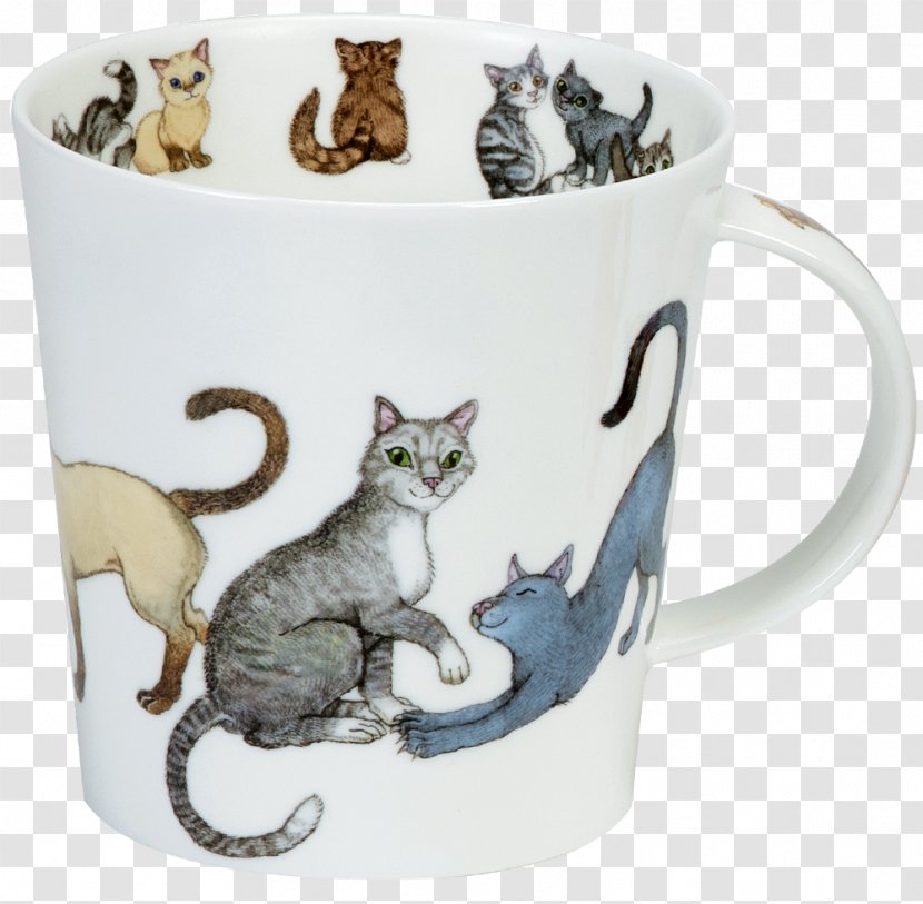 Tabby Cat Dunoon Coffee Cup Mug Transparent PNG