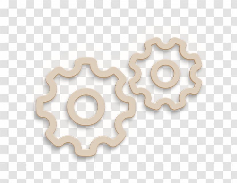 Icon Two Gears Icon Setup Icon Transparent PNG