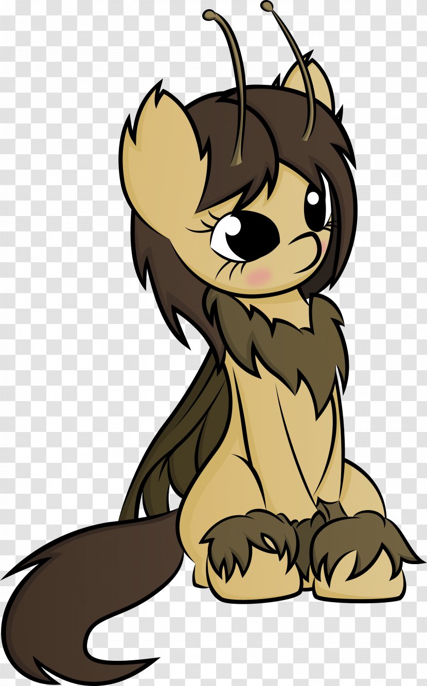 Lion Pony Equestria Daily Digital Art - Frame - Sepia Transparent PNG