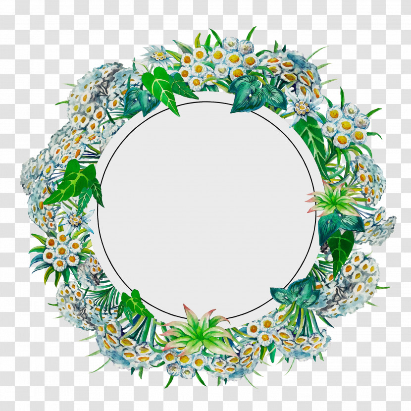 Leaf Wreath Font Meter Biology Transparent PNG