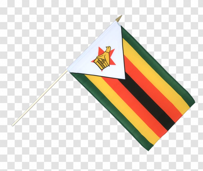 Flag Of Zimbabwe Wavin' Shop - Triangle Transparent PNG