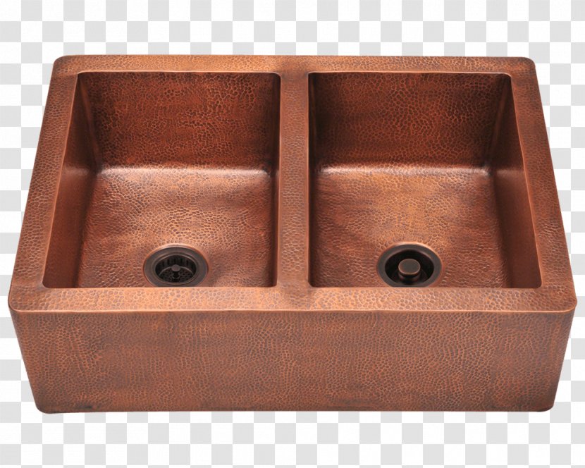 Kitchen Sink Farmhouse Tap Copper - Bronze Transparent PNG