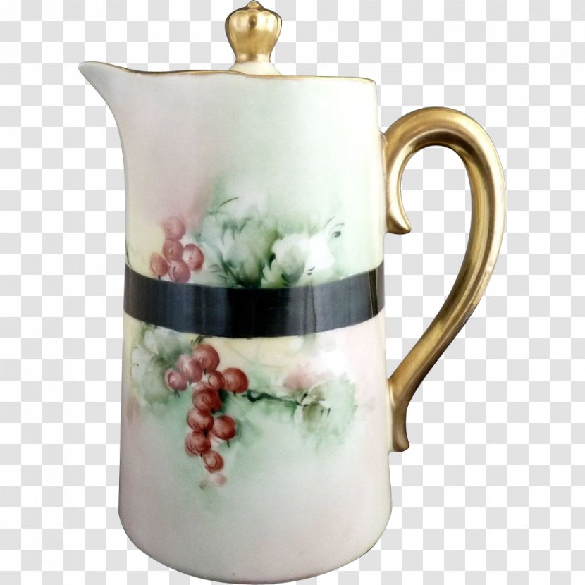 Jug Coffee Cup Pitcher Mug Porcelain - Drinkware Transparent PNG
