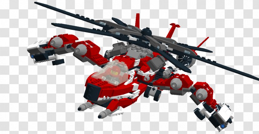 Helicopter Rotor Mecha Robot LEGO - Machine Transparent PNG