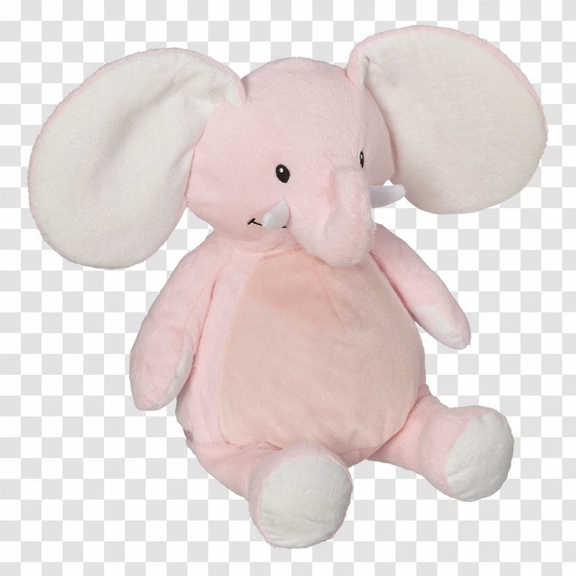 Stuffed Animals & Cuddly Toys Embroidery Plush Child - Elephants And Mammoths - Toy Transparent PNG