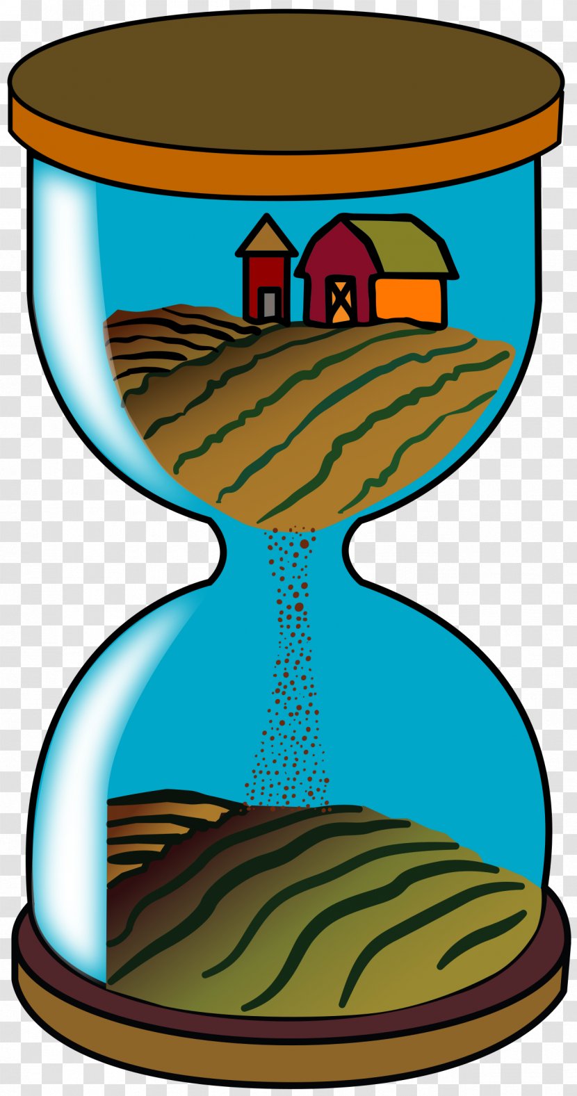 Cartoon Work Of Art Clip - Hourglass Transparent PNG