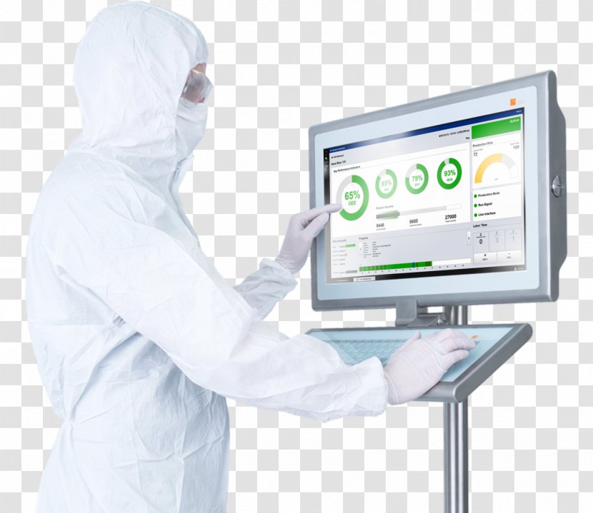Cleanroom Werum IT Solutions Computer Software Industry Hardware - Mobile Terminal Transparent PNG