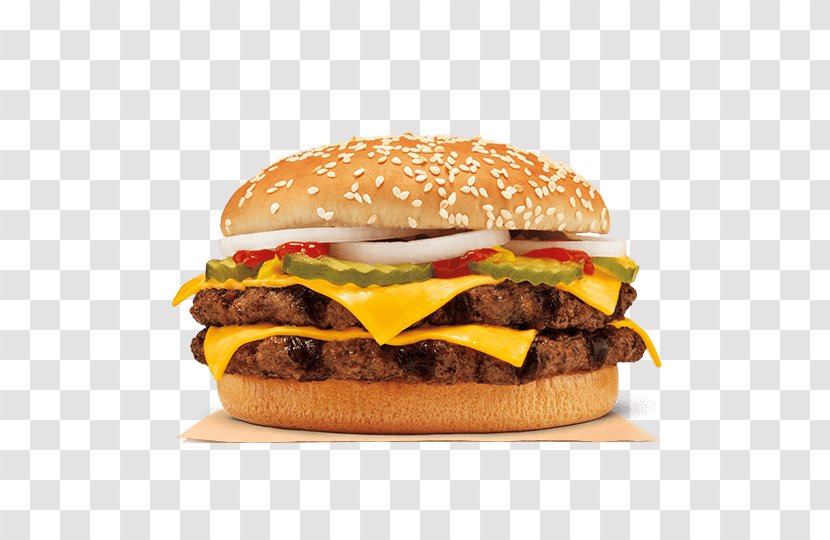 McDonald's Quarter Pounder Whopper Hamburger Fast Food Burger King - Fried Transparent PNG