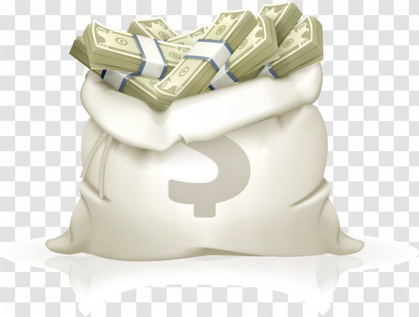 Money Bag Bank Illustration - Stock Photography - Vector Coin Transparent PNG