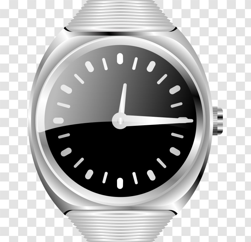 Digital Clock Pocket Watch Clip Art - Chrono Vector Transparent PNG