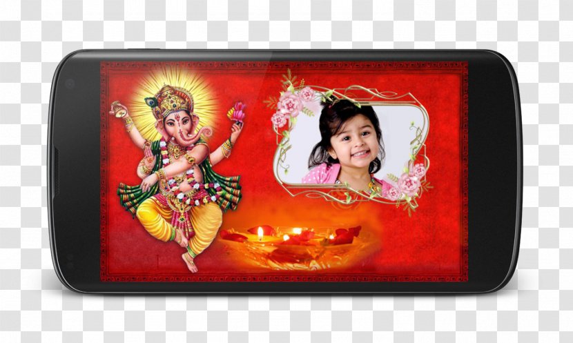 Ganesha Ganesh Chaturthi Happiness Puja - Greeting Note Cards Transparent PNG