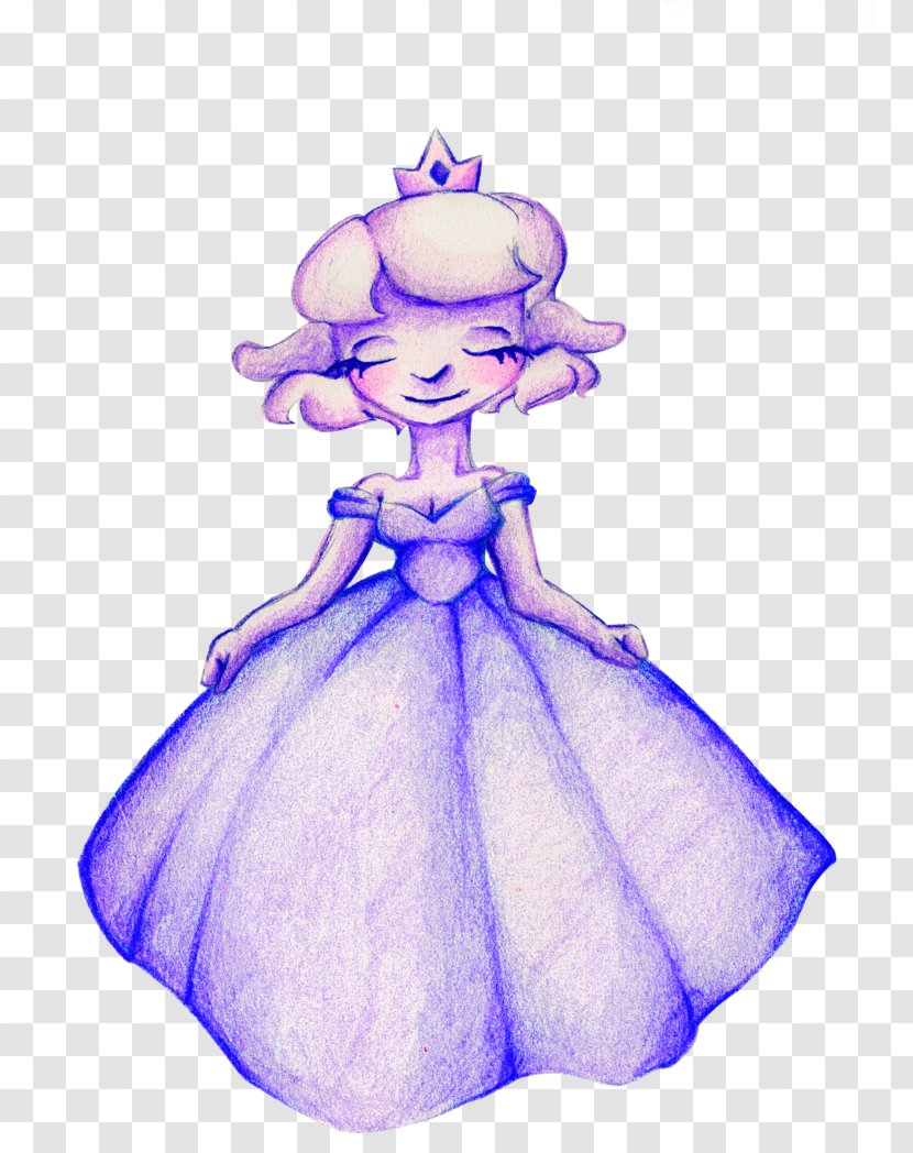 Illustration Fairy Purple Dress Costume - Tree Transparent PNG