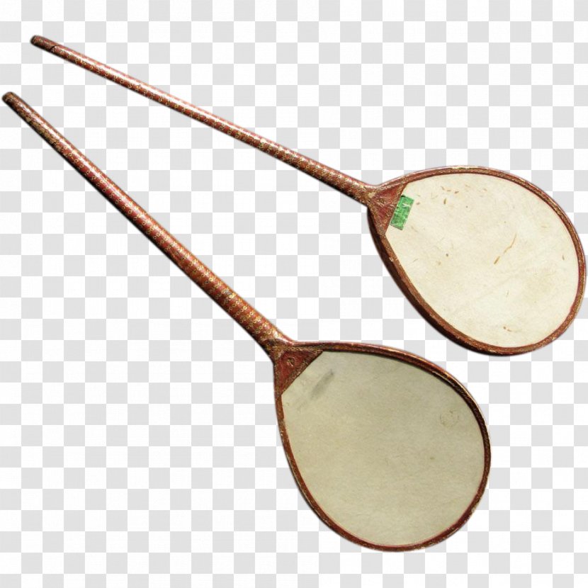 Wooden Spoon Battledore And Shuttlecock Badminton Material - Ping Pong Paddles Sets Transparent PNG