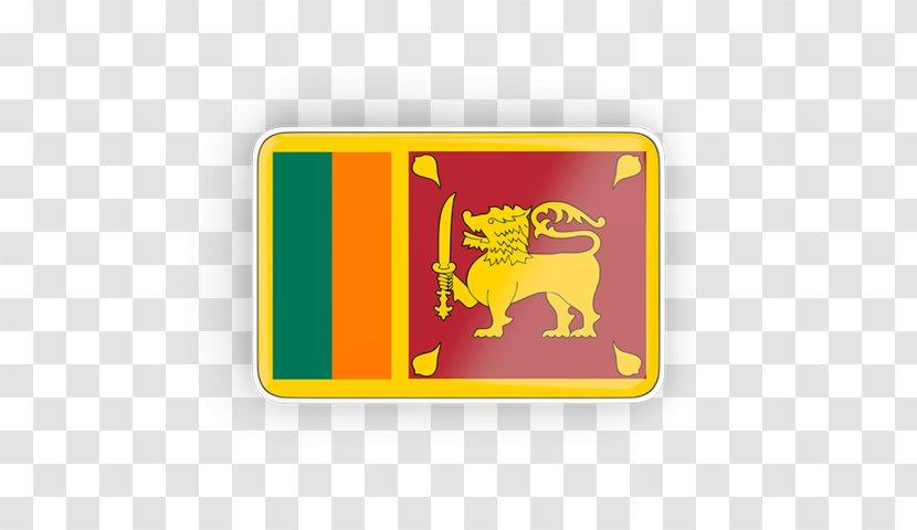 Flag Of Sri Lanka National Sampur, Trincomalee - Yellow - Srilanka Transparent PNG