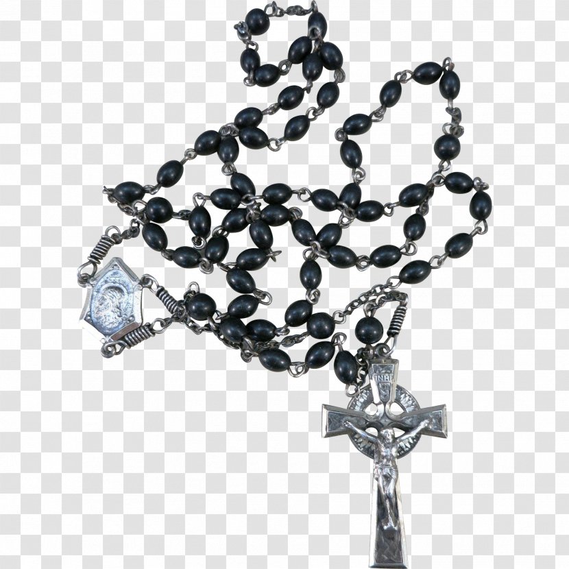 Rosary Bead Body Jewellery Bracelet Chain - Cross Transparent PNG