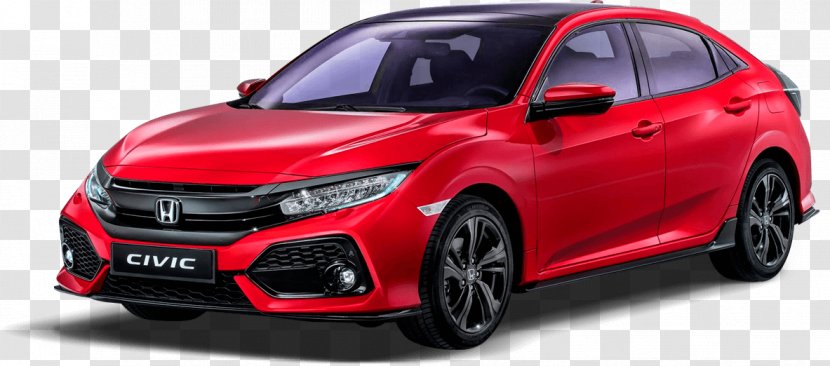 Honda Civic Type R Car CR-V 2017 Hatchback Transparent PNG