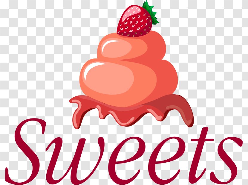 Strawberry Ice Cream Milkshake Juice - Animation - Empty Transparent PNG