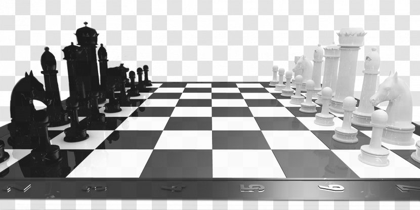 Russia Chess Pawns In The Game Tournament - Monochrome Photography Transparent PNG