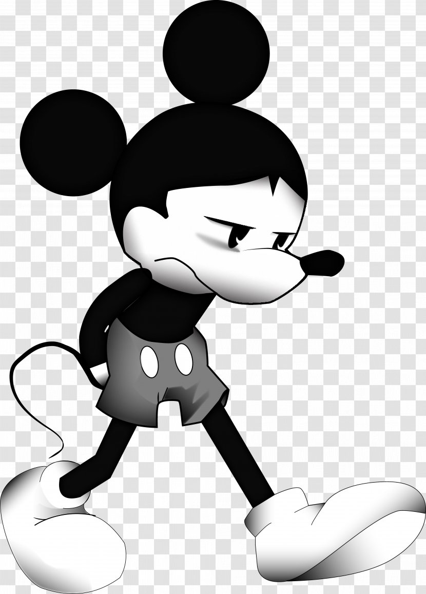 Mickey Mouse Drawing Clip Art - Human Behavior - Vector Transparent PNG