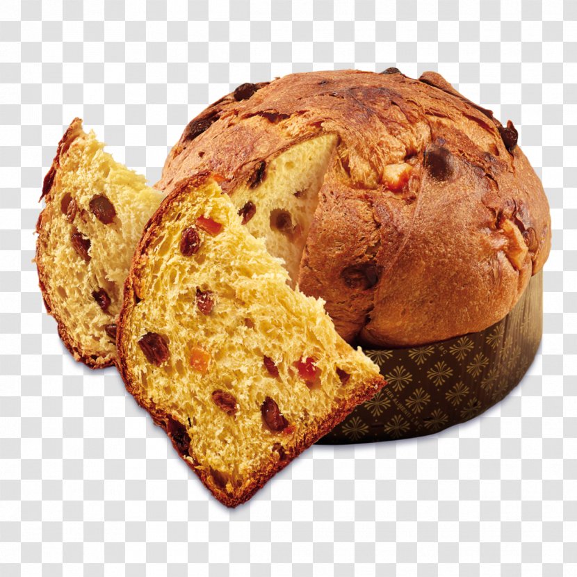 Panettone Pandoro Recipe Sweetness Candied Fruit - Bread Transparent PNG