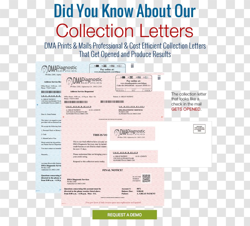 Paper Line M Font - Text - Flyer US Letter Transparent PNG
