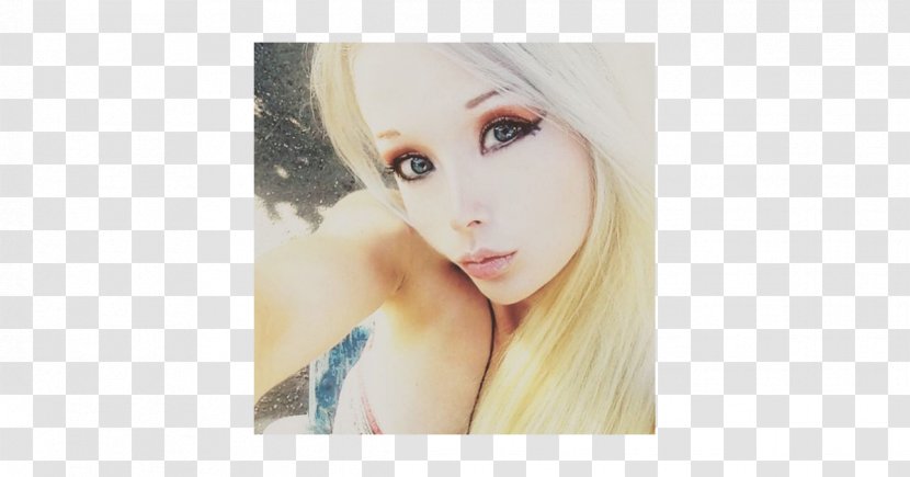 Eyebrow Hair Coloring Blond Black - Tree - Valeria Lukyanova Transparent PNG